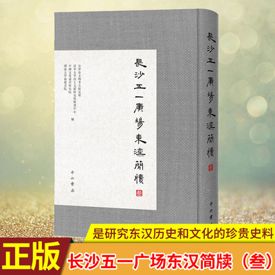 现货正版 长沙五一广场东汉简牍（肆）长沙市文物考古研究所 清华大学出土文献研究与保护中心 中国文化遗产研