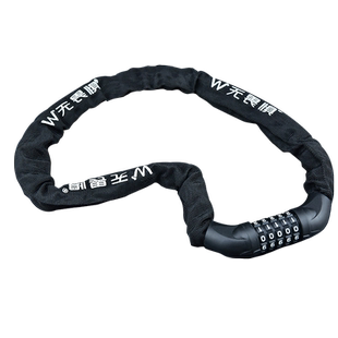 无畏惧密码锁链条锁便携单车山地自行车锁防盗锁电动车链子锁门锁