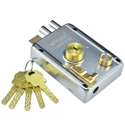 无畏惧旋钮防盗门锁外装门防盗锁