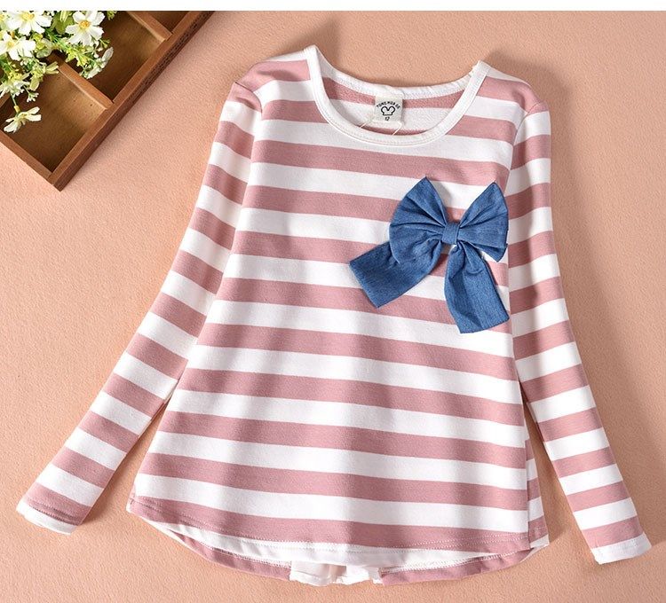 7女童6长袖T恤纯棉8春秋装9中大童小学生女孩的10-12岁13打底衫15|msdalam kategori Butik wanita / wanita, baju-T - dari Buy2taobao.com untuk memberikan perkhidmatan ejen Taobao profesional membeli