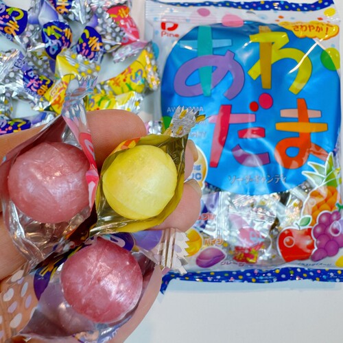 日本佩茵汽水糖喜糖零食