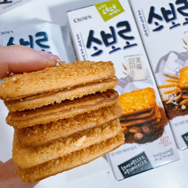 超好吃的扁桃仁可可饼干