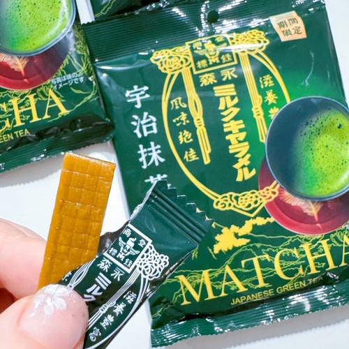 日本限定森永抹茶太妃糖