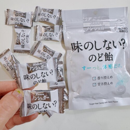 不甜，无白砂糖的润喉糖