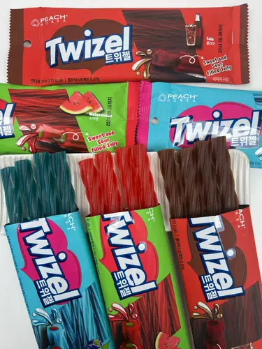 Южная Корея импортировала йем -кока -кола черничные арбузы сэндвичи, спиральная спиральная, длинная, сахарная сахар