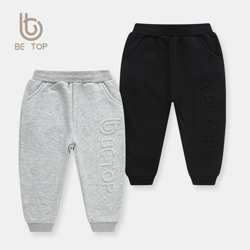 betop长裤休闲裤子字母秋冬新品