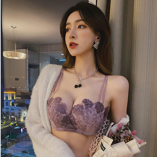 大码性感无钢圈伪娘文胸