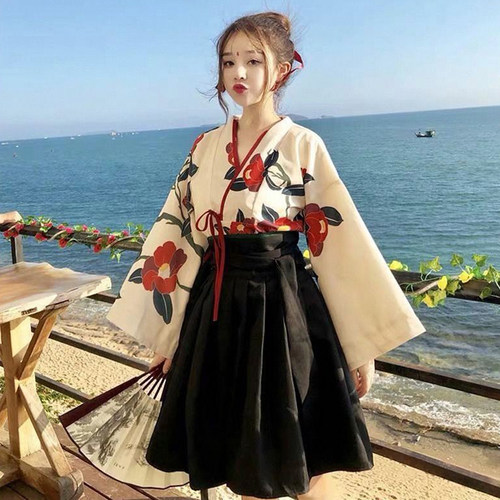 中国风套装少女cosplay班服