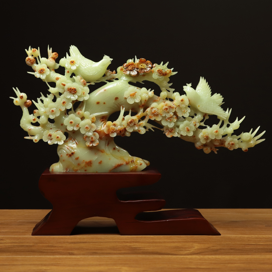 天猫老店手工雕刻高端礼品摆件