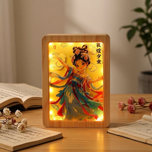 3D拼装玩具DIY手工粘贴立体画氛围灯音乐相框桌面摆件男女孩礼物