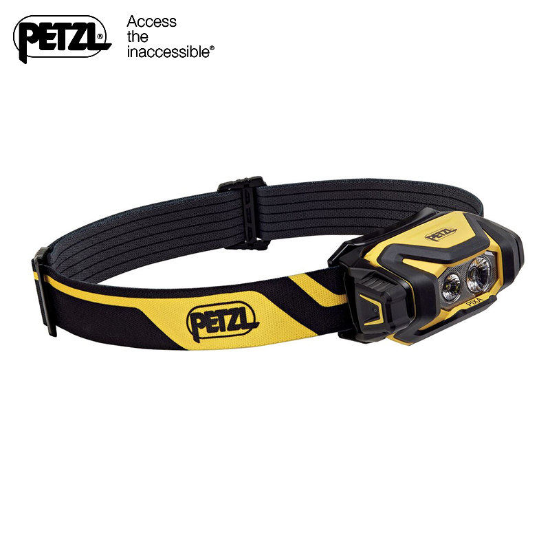 PETZL攀索 PIXA/E120耐化学品防尘防水抗冲击轻量450流明工业头灯