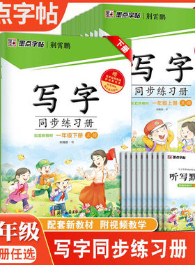 墨点写字同步练习册小学初中生