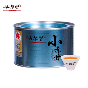 正宗桐木关山尔堂正山小种红茶小赤甘花果香罐装 新茶自喝口粮50g