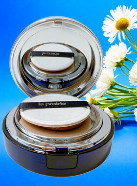 La Prairie莱珀妮蓓丽新款lp蓓丽鱼子精华气垫粉底spf25含替换装