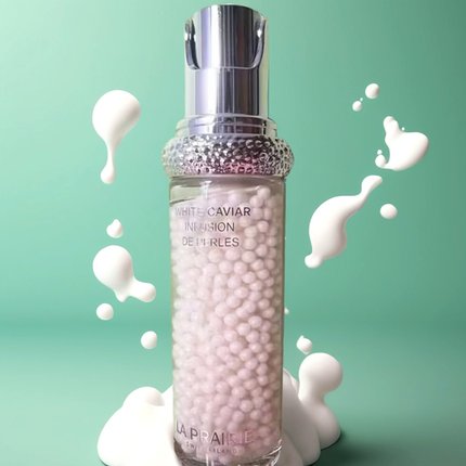 La Prairie莱珀妮白鱼子纯皙紧致珍珠精华液30ML断黑祛红提亮紧致