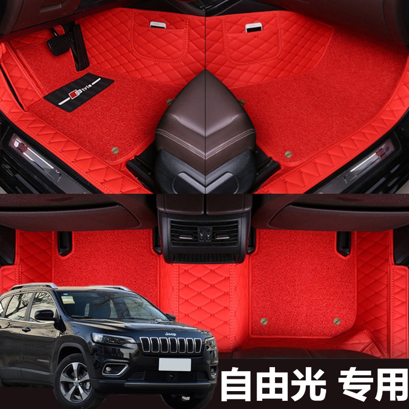 吉普jeep大包围地毯式改装脚垫