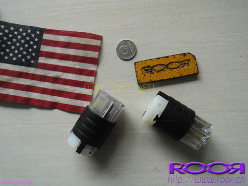 美国 USA Ps P&S 20A优质 原装发烧 音响 电源 水晶 尾插 插头