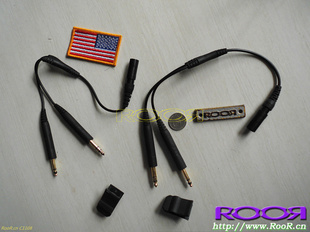 AKG Aviation AV100 ANR Headset 航空 飞行 耳机 连接线耳机配件