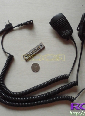 Icom 艾可慕 对讲机 PTT HM-131L  手咪 对讲机通话配件