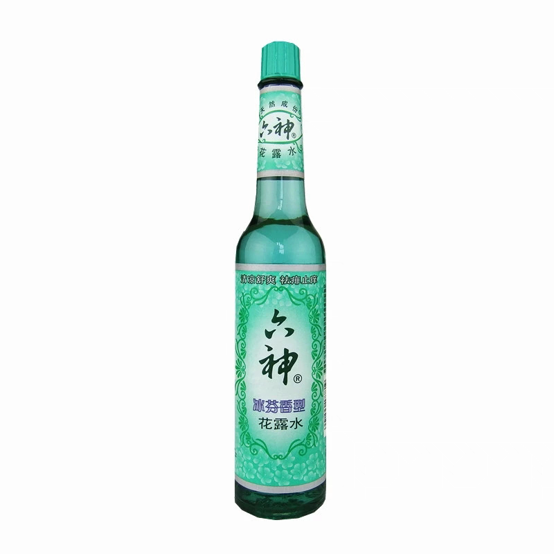 正品六神冰芬香型花露水清香型驱蚊止痒花露水清凉舒爽195ml一瓶