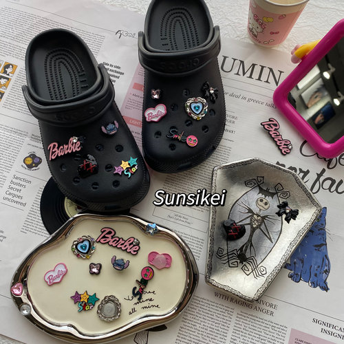 洞洞鞋适配卡骆驰crocs鞋花鞋扣