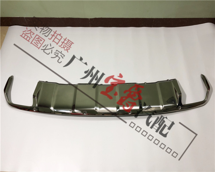 适用奔驰W164后杠ML300下ML350电镀ML500护板GL350饰板GL450GL550