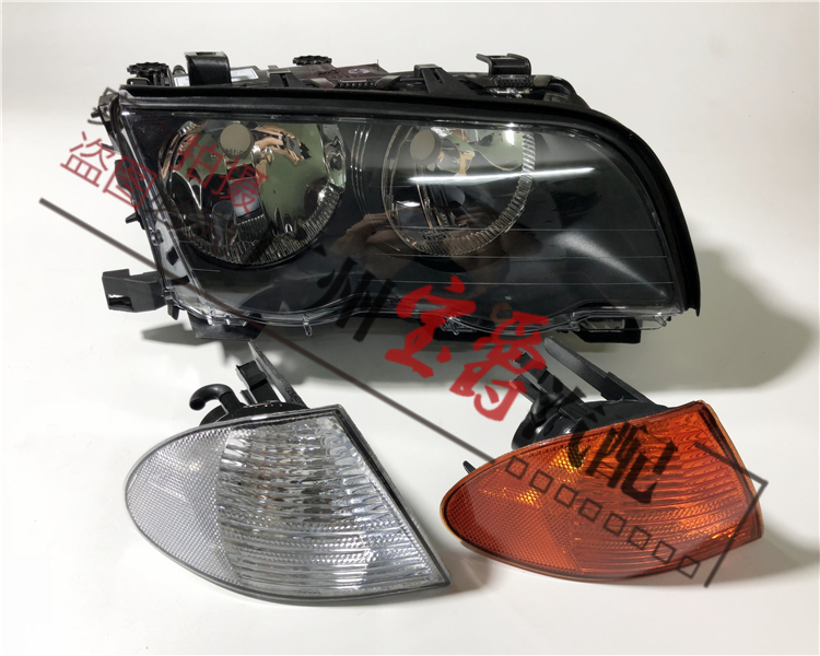 适用宝马3系e46前大灯