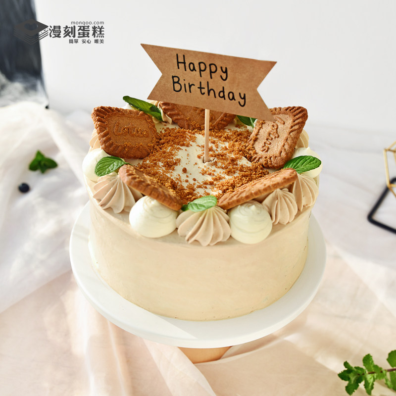 漫刻焦糖咖啡经典千层蛋糕网红生日蛋糕聚会下午茶上海同城配送