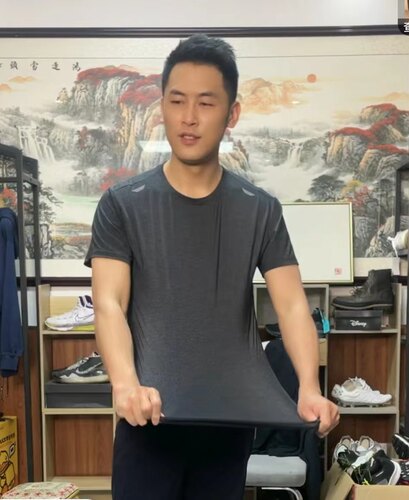 运动健身跑步夏季短袖t恤