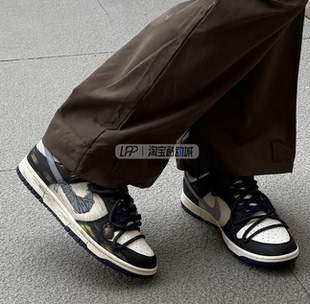 LPP定制球鞋 Nike Dunk Low 荷鲁斯之眼埃及木乃伊破败美学板鞋