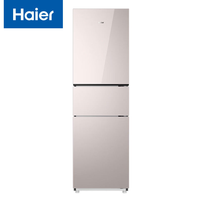 Haier/海尔 BCD-220WGHC3E9Y1 220升储鲜大容量风冷定频三门冰箱