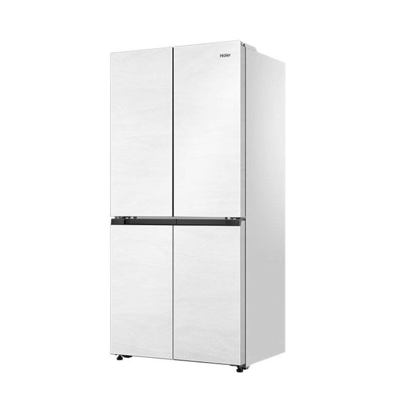 Haier/海尔BCD-462WGHTD45GZU1白色十字四门超薄零嵌入保鲜电冰箱