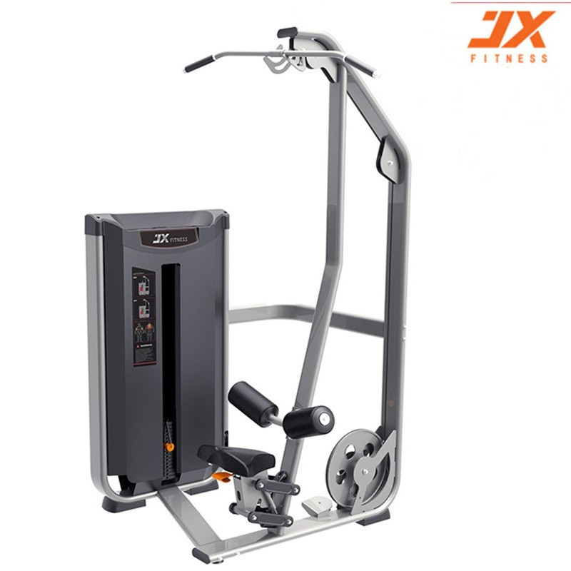 军霞JX-3005商用高位下拉训练器 健身房坐姿高拉背部肌肉力量器械