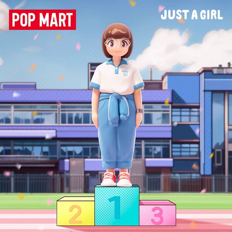 POPMART泡泡玛特NORI小诺青春元气手册系列手办潮玩盲盒摆件礼物