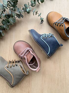 澳洲Anchor and Fox AF坎特伯雷滚边系带短靴尺码正 国现