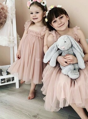 国现｜荷兰Dolly连衣裙夏季可爱洋气吊带公主裙休闲沙滩tutu裙