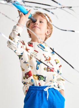 国现｜澳洲Rock your baby 飞机火箭太空长袖T恤