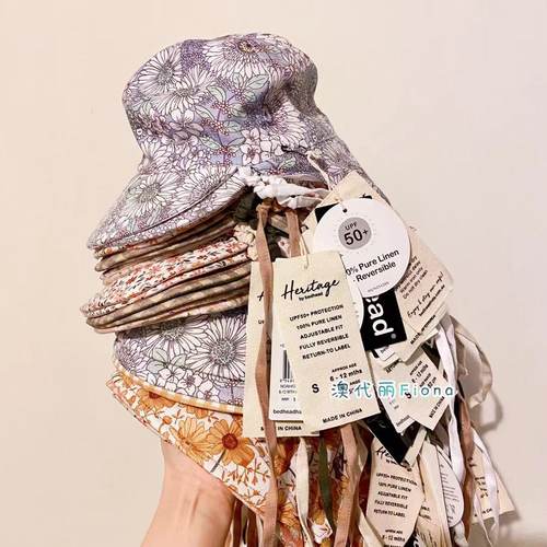 国现棉麻双面渔夫帽BEDHEAD