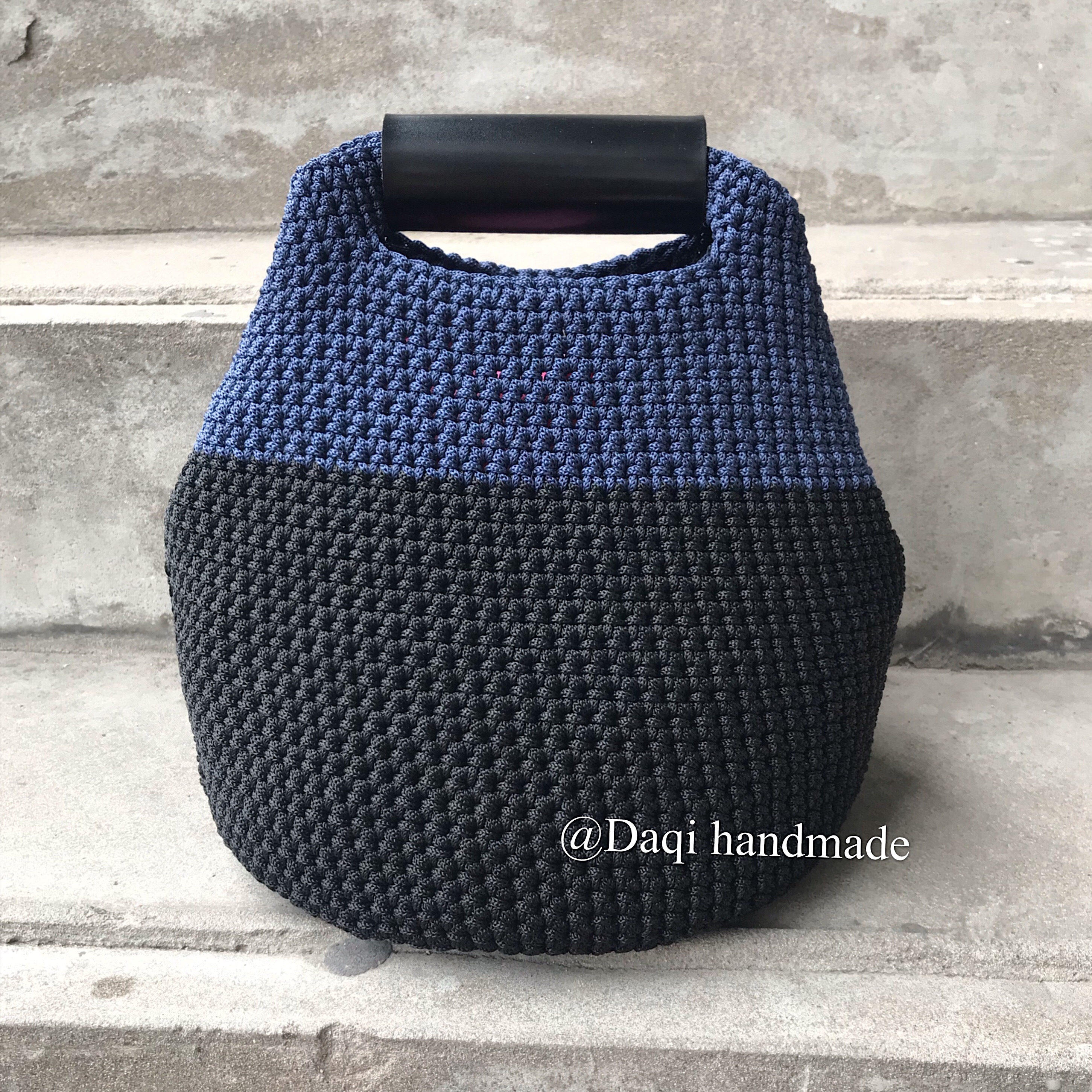包包DAQIDIY手提编织北欧偏大