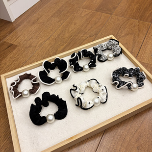 通勤皮筋8020 气质扎头发绳低马尾头绳时尚 韩版 简约小肠发圈女新款