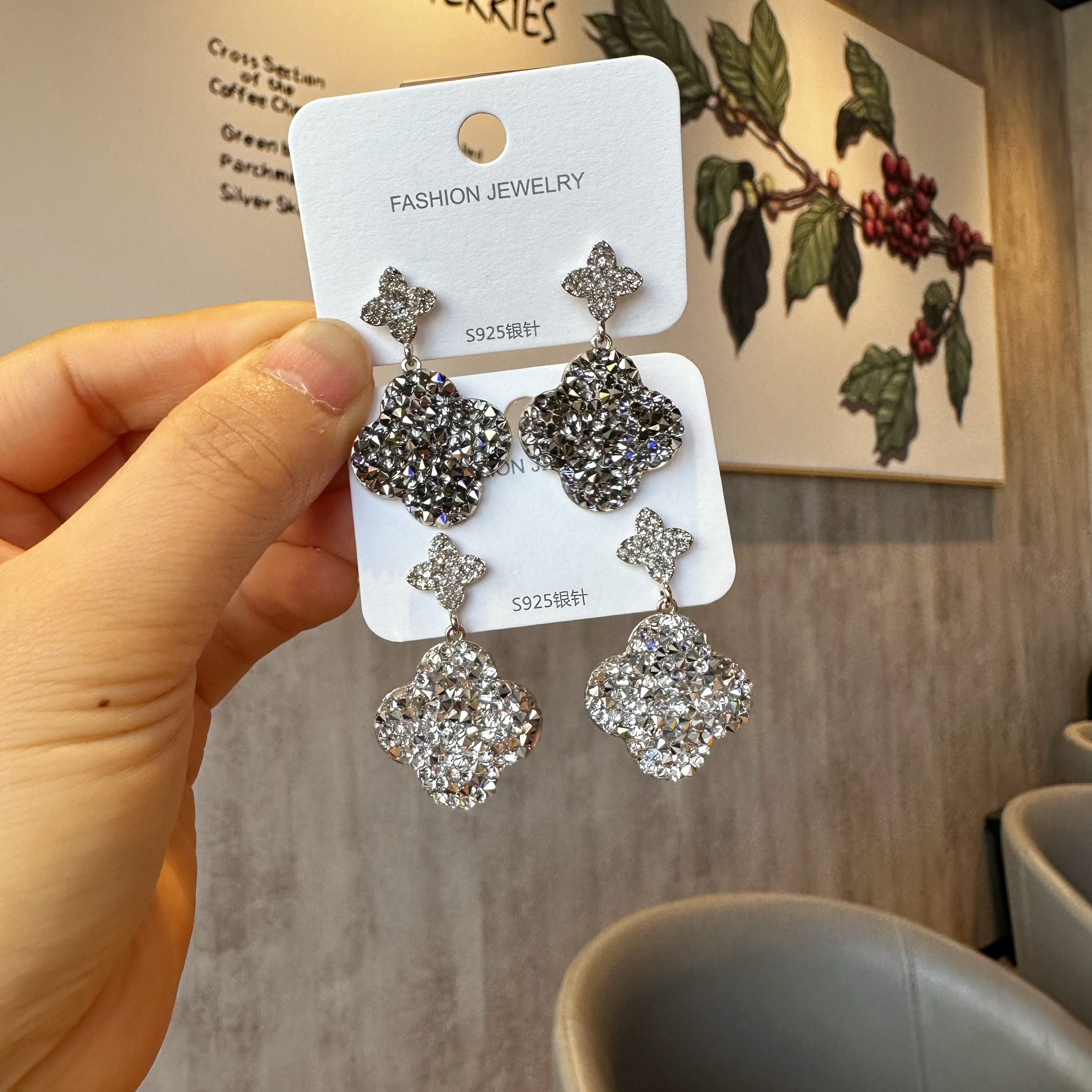 古丽耳环轻奢高级感气质小众设计夸张个性时尚百搭新款耳饰02534