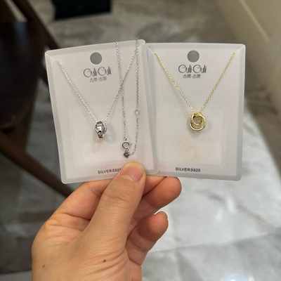 高级感项链古丽古丽银