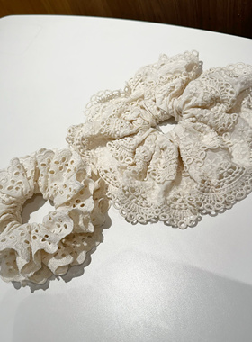 新款思路同款气质百搭高级感温柔发法式温柔发饰发圈头饰0354