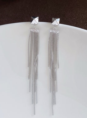 欧比雅比欧美时尚个性百搭耳环轻奢小众设计高级感气质耳饰52068