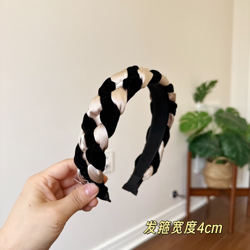 新款时尚高级感气质精致淑女甜美个性复古百搭发箍0390