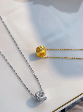 古丽古丽S925纯银高级轻奢精致发饰复古温柔时尚项链锁骨链07498