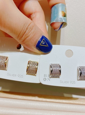 比比卡娜新款甜美网红时尚气质个性夸张韩风小蛮腰款耳环3909