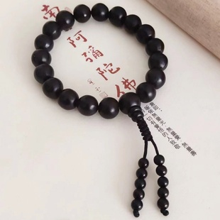 精挑圆纯野生无患子佛珠18子菩提手持念珠男女功课把玩念佛手珠21