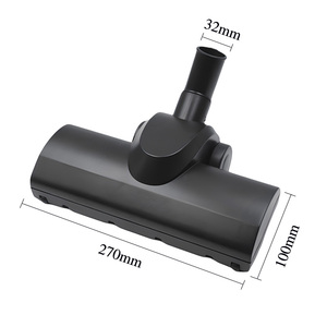 适用吸尘器苏泊尔海尔美的32mm家用大除螨风动地刷吸头VCC37A-13