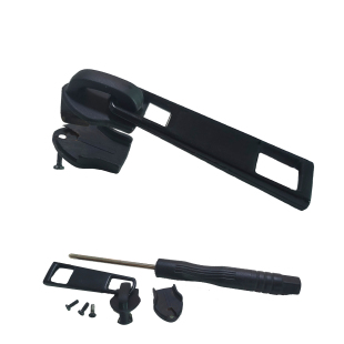 免拆线万能金属反装拉链头5-7号衣服防水高端耐用拉链头自己安装